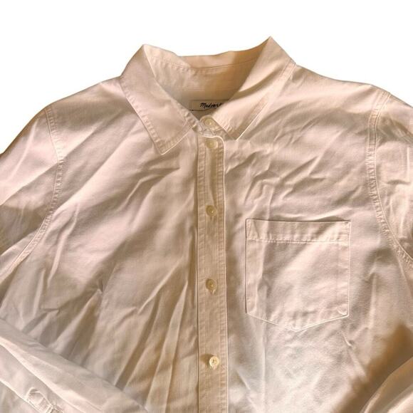 2 for $15 😍 Madewell White Button Down Shirt – Size M – EUC - Picture 3 of 5
